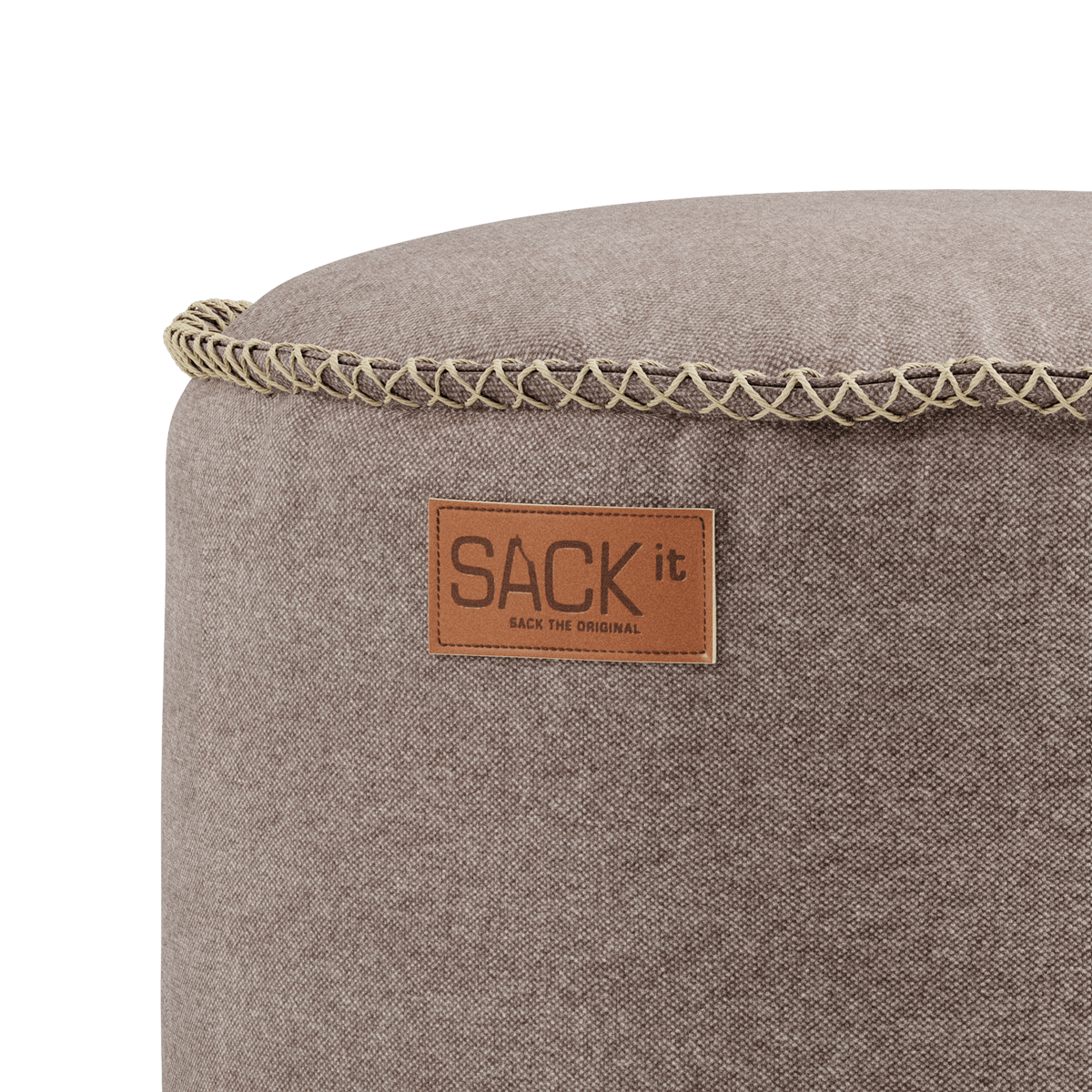  | Canvas Pouf - Canvas Sand | SACKit