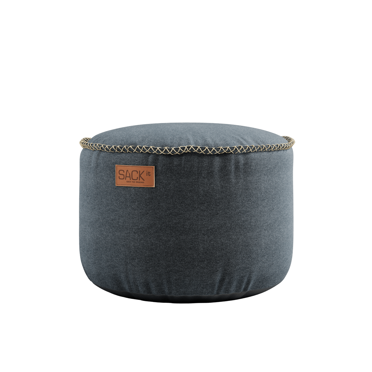  | Canvas Pouf - Canvas Petrol | SACKit