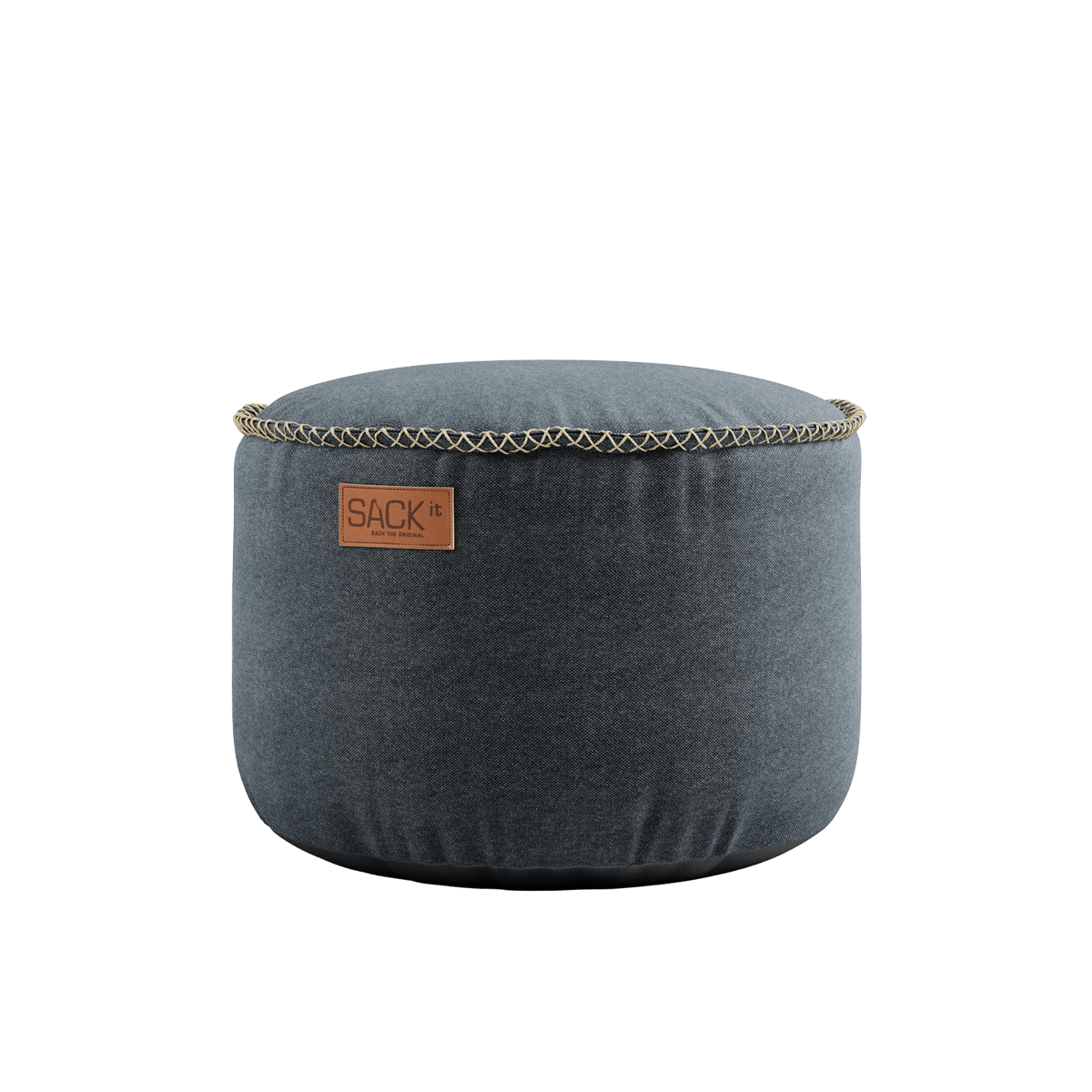 variant_8572003% | Canvas Pouf [Contract] - Canvas Petrol | SACKit