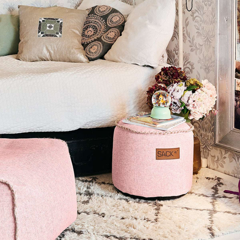 Cobana Junior Pouf | Cobana Junior Pouf - Cobana Rose | SACKit