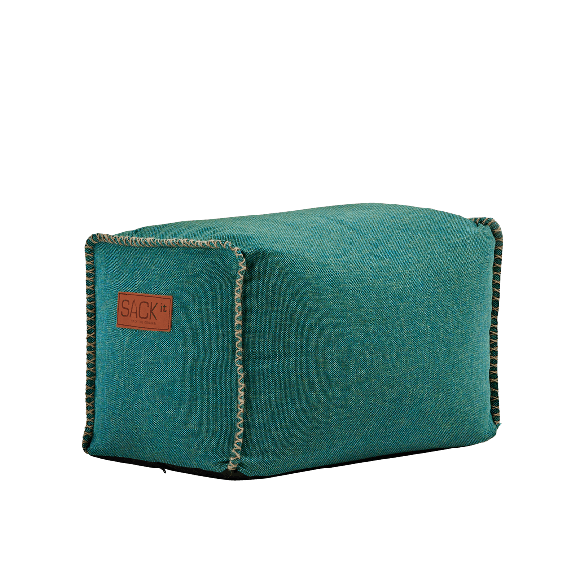 variant_8575004% | Cobana Square Pouf [Contract] - Cobana Petrol Melange | SACKit