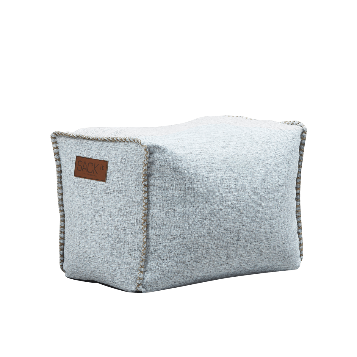 variant_8575007% | Cobana Square Pouf [Contract] - Cobana White | SACKit