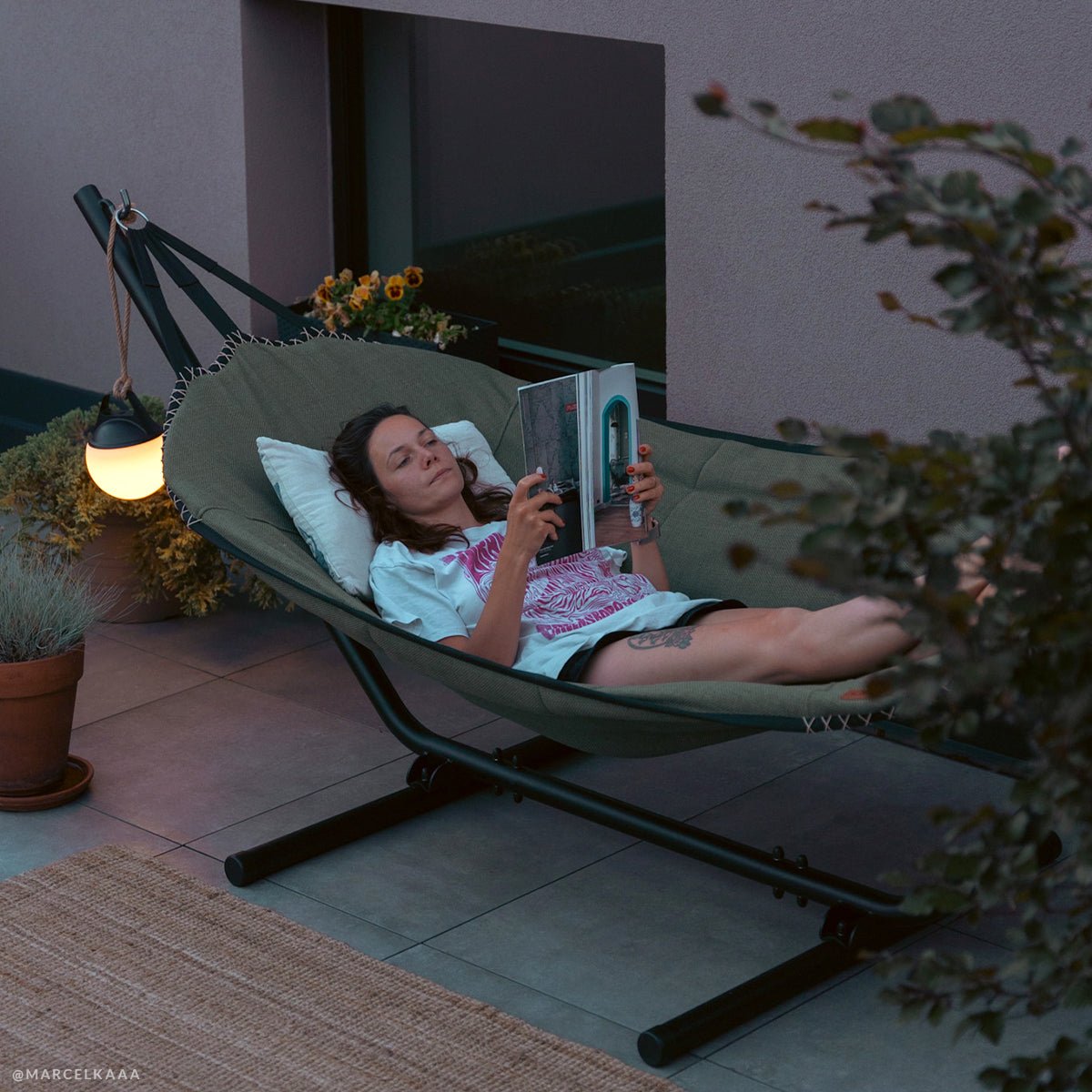  | Cobana Hammock - Kirra Olive/Black | SACKit | Cobana Hammock - Kirra Olive Black | SACKit