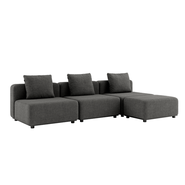 Cobana Lounge Sofa Winter Cover - 3 modules + pouf | Cobana Lounge Sofa Winter Cover - 3 modules + pouf - | SACKit