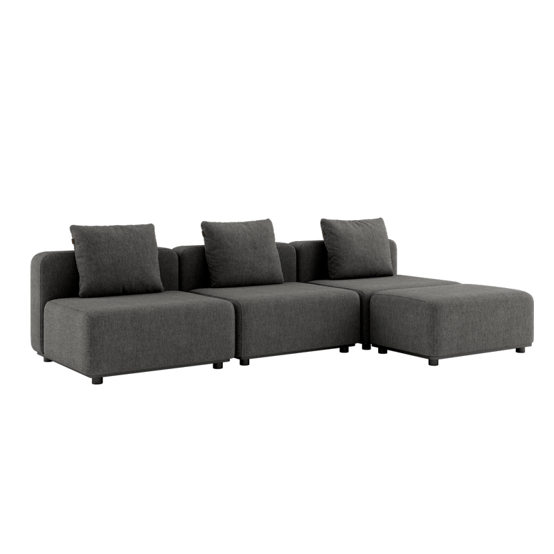 Cobana Lounge Sofa Winter Cover - 3 modules + pouf | Cobana Lounge Sofa Winter Cover - 3 modules + pouf - | SACKit