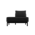  | Kirra Lounge Sofa - Open end højre - Kirra Noir | SACKit