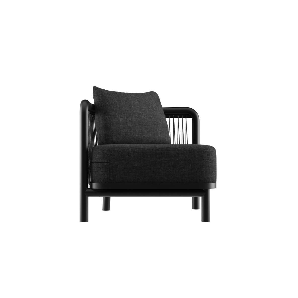  | Kirra Lounge Sofa - Hjørnesektion - Kirra Noir | SACKit