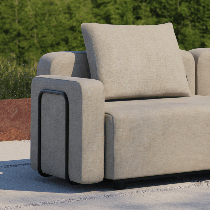Cobana Lounge Sofa - Armrest | Cobana Lounge Sofa - Armrest - Kirra Olive | SACKit