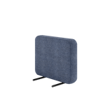 Cobana Lounge Sofa armlæn i Kirra Indigo med pulverlakeret aluminiumsramme og olefin tekstil