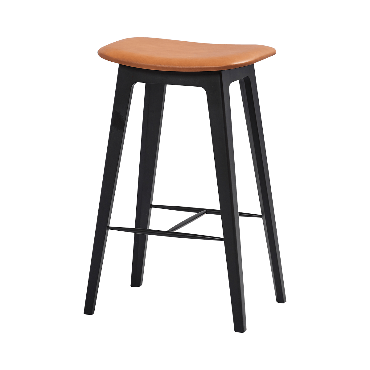  | Nordic Bar Stool - Beech (2. sortering) - 73 cm Ultra Brandy | SACKit