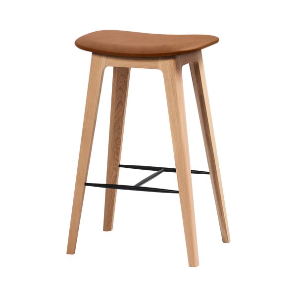 variant_SACKit - 8594315% | Nordic Bar Stool - Oak [Contract] - 68 cm Terra Black | SACKit