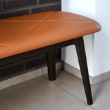 Nordic Bench - Dark Stained Oak | Nordic Bench - Dark Stained Oak - Terra Safari | SACKit