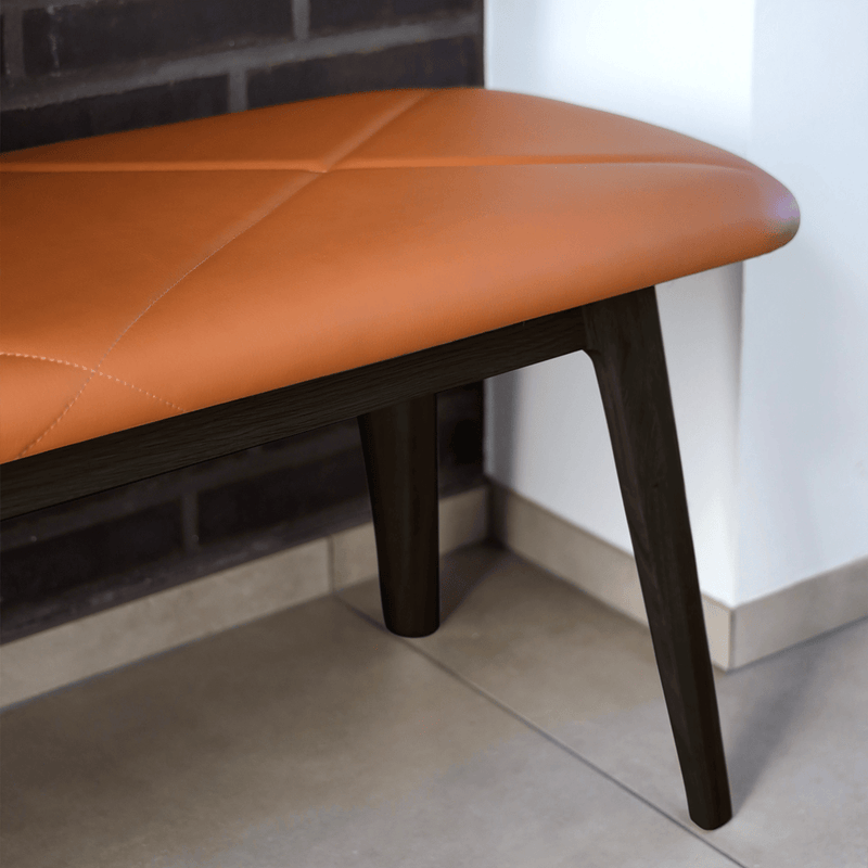 Nordic Bench - Dark Stained Oak | Nordic Bench - Dark Stained Oak - Terra Safari | SACKit