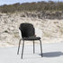  | Patio Dining Table Ø133 + Patio Chair no. One S2 - Taupe Cobana Black - SACKit - Danmark