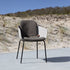  | Patio Dining Table Ø133 + Patio Chair no. One S2 - Taupe Cobana Brown - SACKit - Danmark