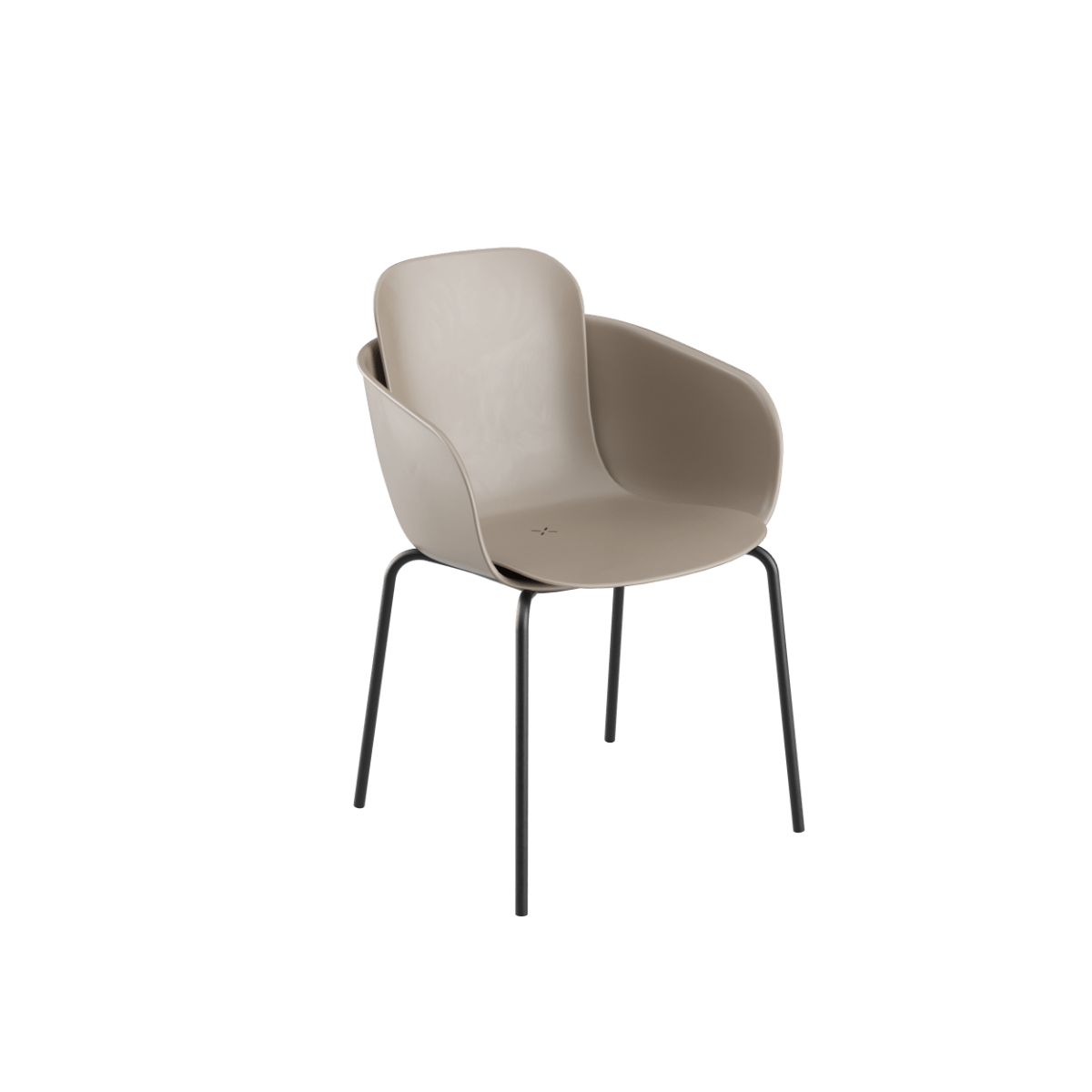  | Patio Chair no. One S2 - Taupe/Black | SACKit