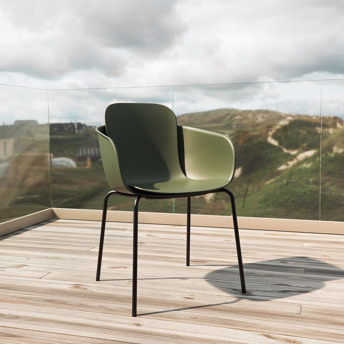 | Patio Chair no. One S2 - Olive/Black | SACKit