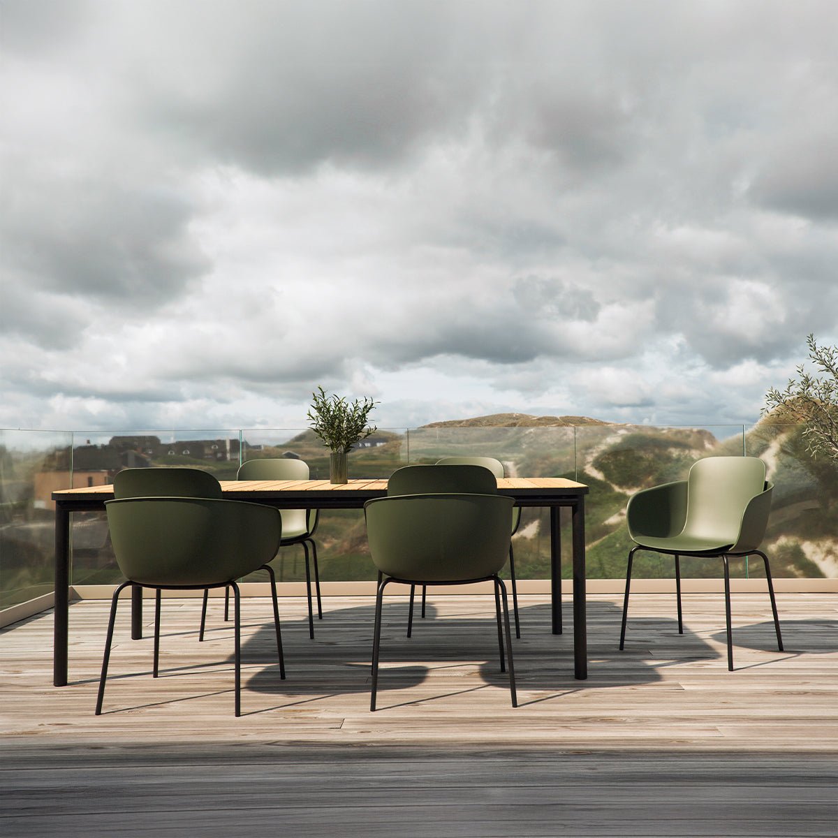  | Patio Chair no. One S2 - Olive/Black | SACKit