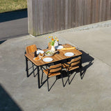 Kirra Dining Table 150x90 | Kirra Dining Table 150x90 - Noir | SACKit