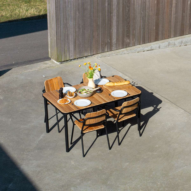 Kirra Dining Table 150x90 | Kirra Dining Table 150x90 - Noir | SACKit