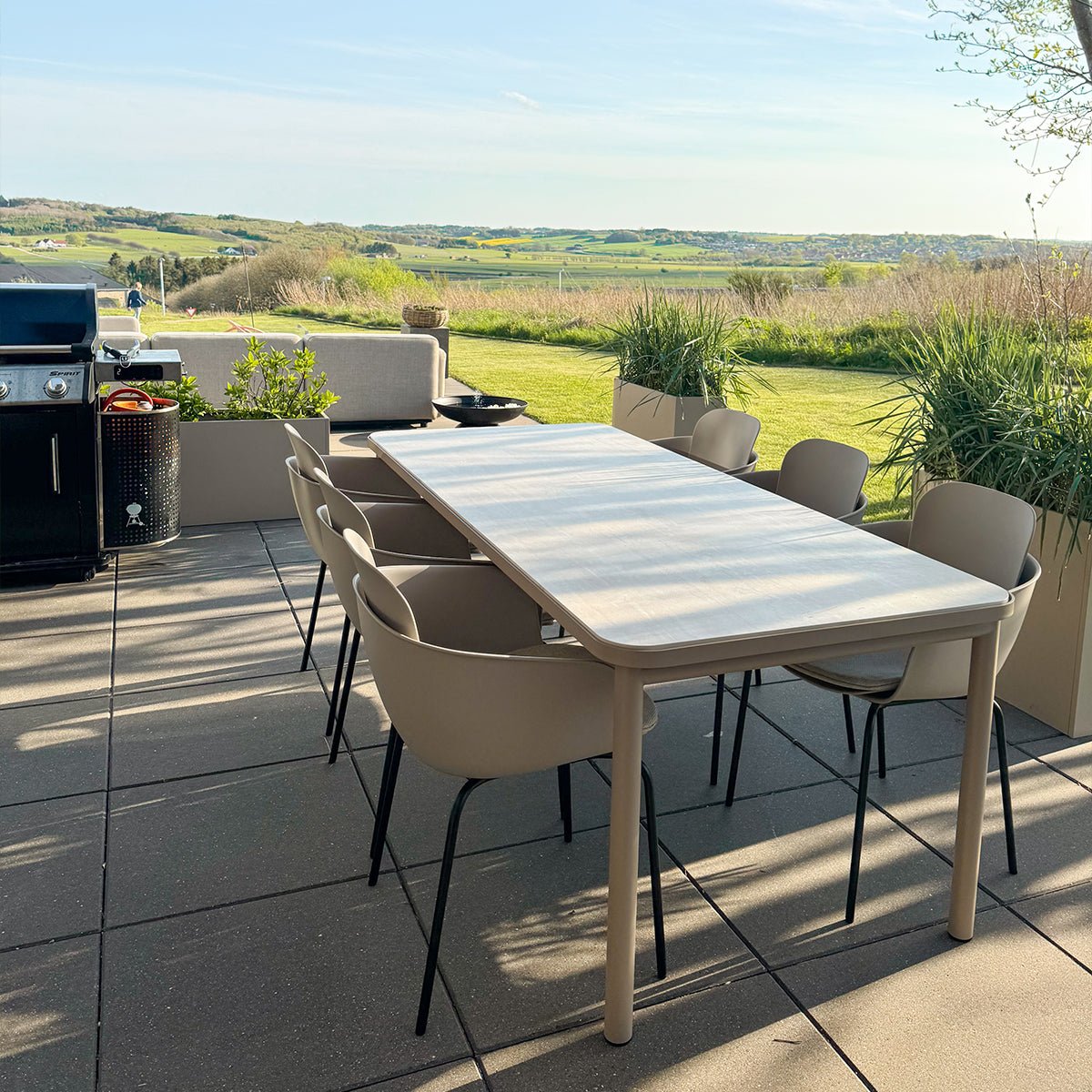Kirra Dining Table 210x90 Ceramic | Kirra Dining Table 210x90 Ceramic - | SACKit
