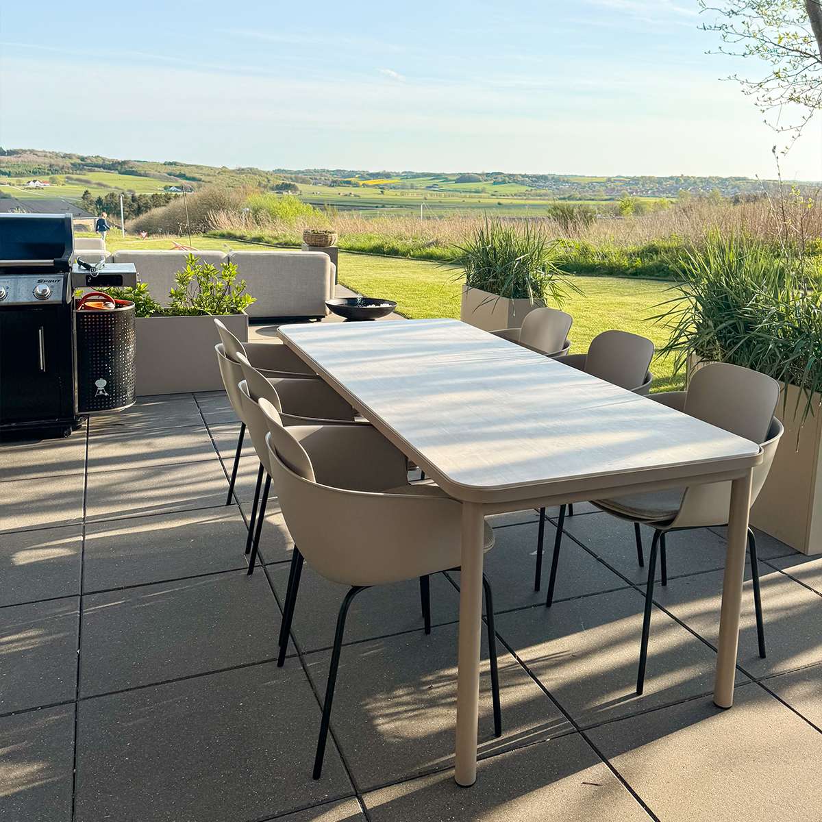 Kirra Dining Table 210x90 Ceramic | Kirra Dining Table 210x90 Ceramic - | SACKit