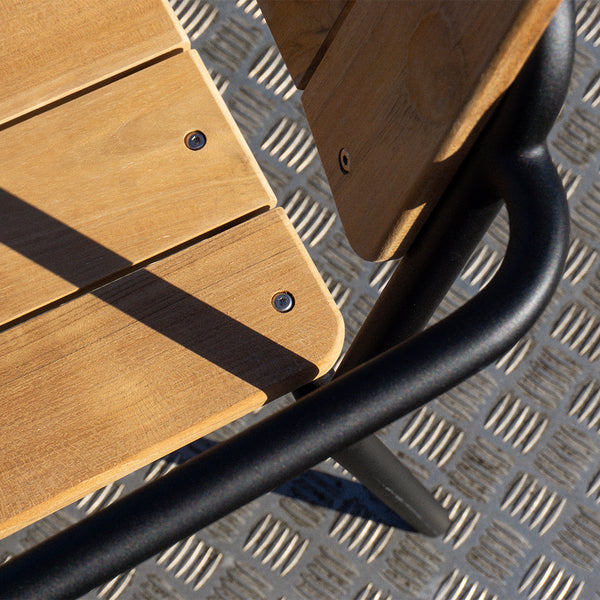 Kirra Dining Table 150x90 + Kirra Patio Chair