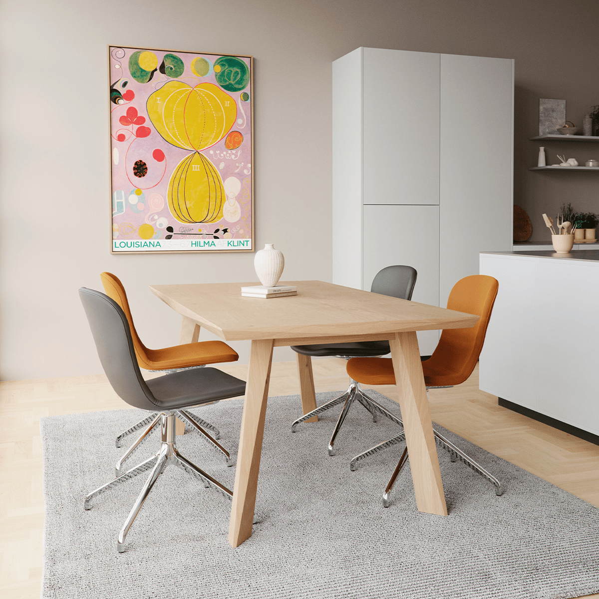 Edge Dining Table - 180x90 cm | Edge Dining Table - 180x90 cm - | SACKit