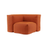 | Soft Sofa Indoor - Corner - Orange Jaquard | SACKit