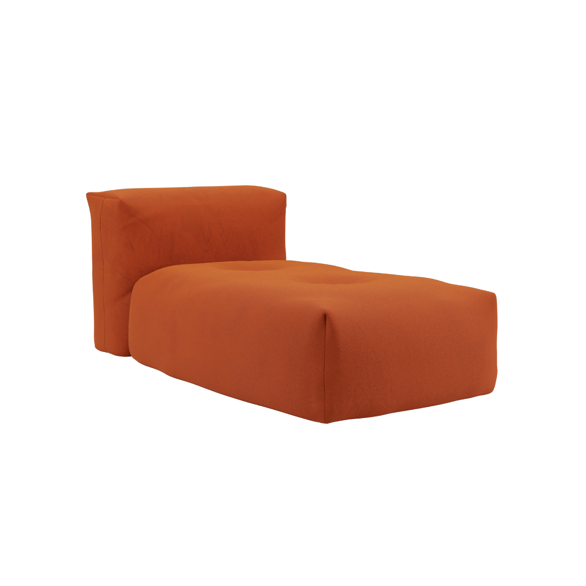 variant_8901205% | Soft Sofa Indoor - Lounger - Orange Jaquard | SACKit