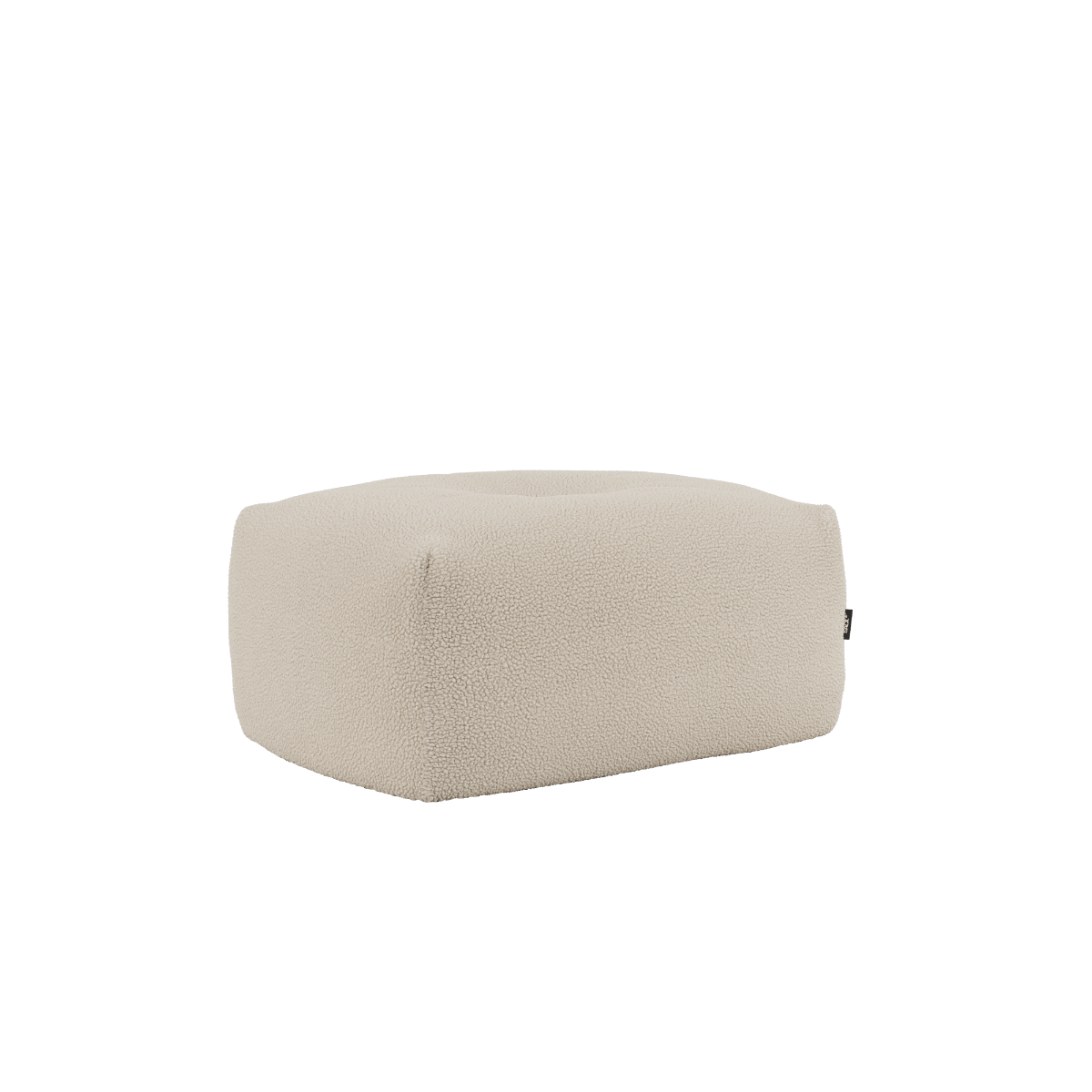 variant_8901300% | Soft Sofa Indoor - Pouf - Teddy Beige | SACKit