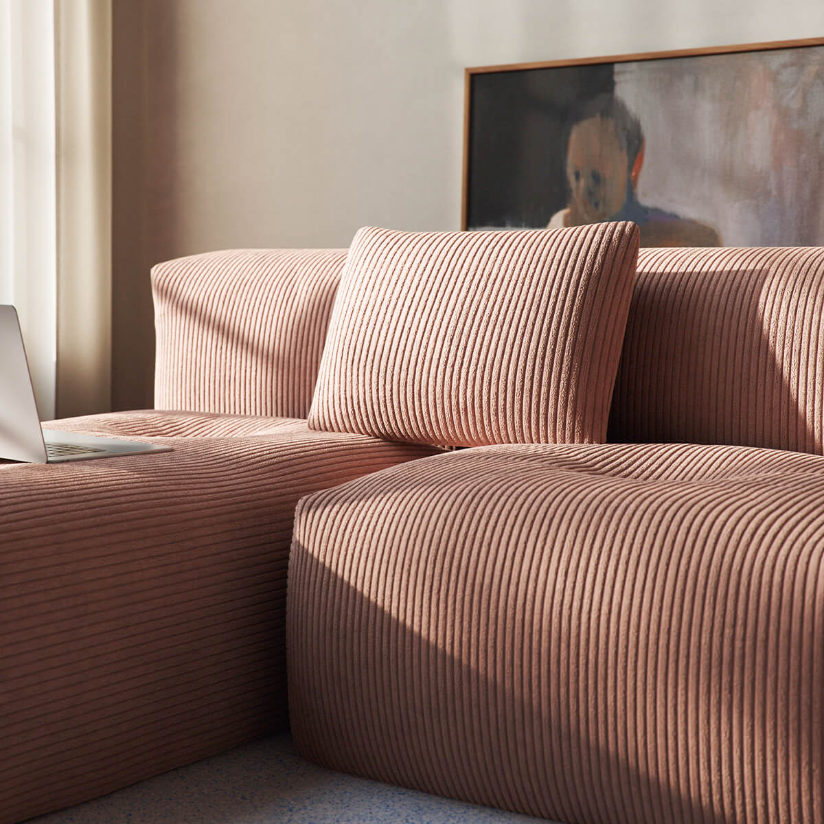 | Soft Sofa Indoor - Lounger - Corduroy Rose | SACKit | Soft Sofa Indoor - Lounger - Corduroy Rose | SACKit