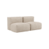  | Soft Sofa Indoor - 2 Seater - Corduroy Beige | SACKit