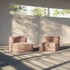  | Soft Sofa Indoor - Seat - Corduroy Rose | SACKit