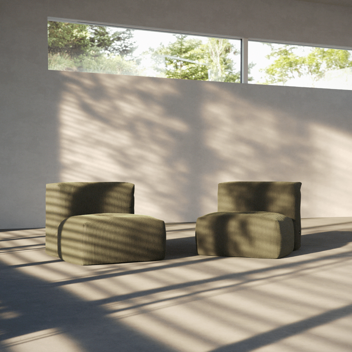  | Soft Sofa Indoor - Seat - Corduroy Olive | SACKit