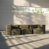  | Soft Sofa Indoor - Corner - Corduroy Olive | SACKit