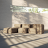 | Soft Sofa Indoor - 3 Seater w/ Lounger - Teddy Brown | SACKit