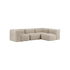  | Soft Sofa Indoor - 4 Seater Corner Sofa - Teddy Beige | SACKit
