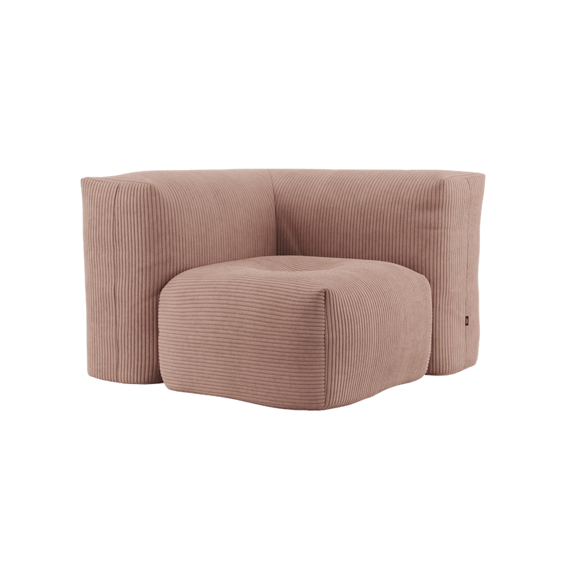 Soft Sofa Indoor - Corner | Soft Sofa Indoor - Corner - Corduroy Rose | SACKit