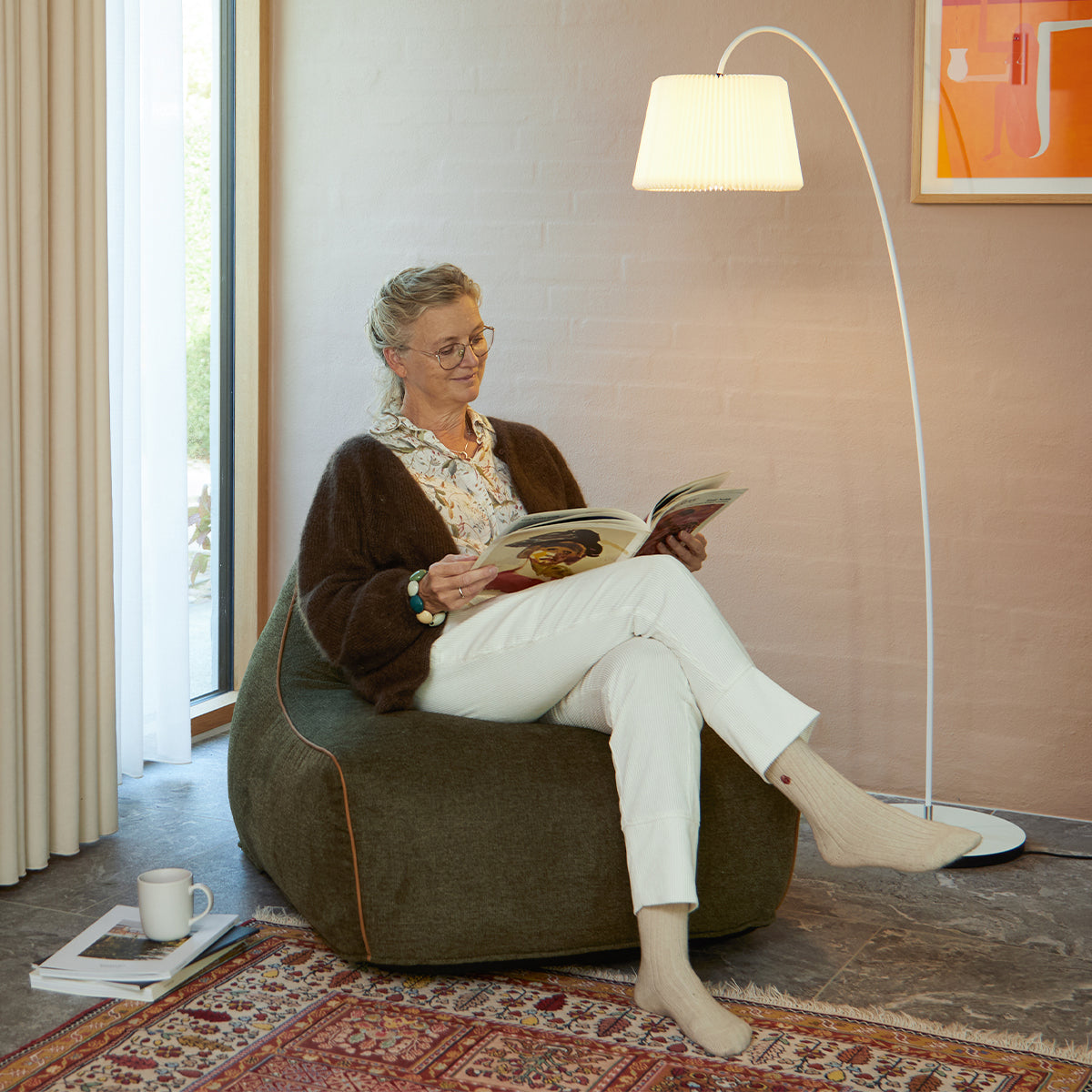 SACKit Chair & Pouf Indoor - Indendørs loungemøbel-sæt