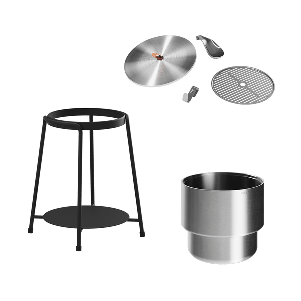 Patio Accessory Stand Ø22 + Wine Bucket w/ Accessories | Patio Accessory Stand Ø22 + Wine Bucket w/ Accessories - | SACKit
