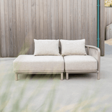 Kirra Lounge Sofa - 2 seater w/ open end | Kirra Lounge Sofa - 2 seater w/ open end - Kirra Noir Højre | SACKit