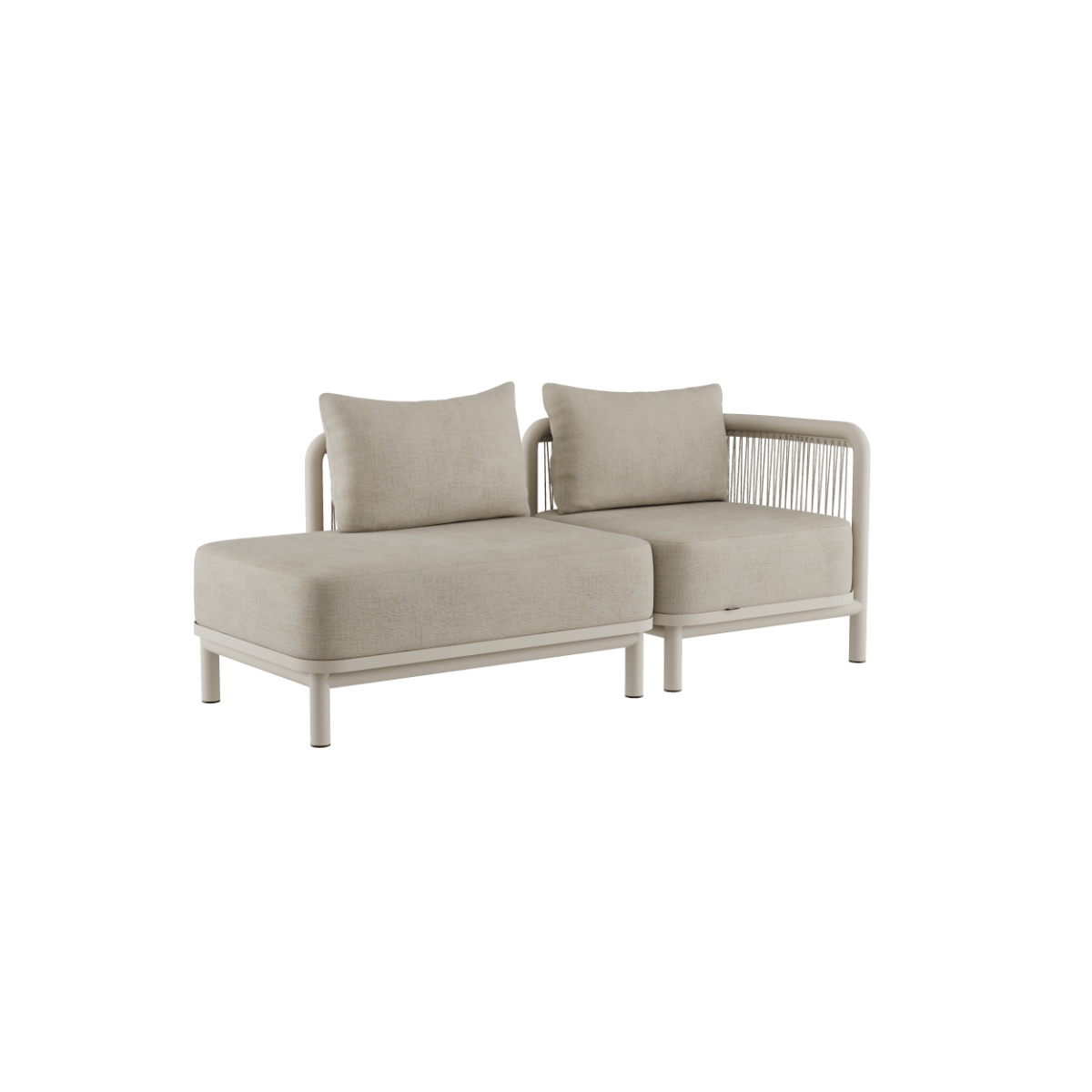  | Kirra Lounge Sofa - 2 pers. m. open end [Contract] - Venstre | SACKit