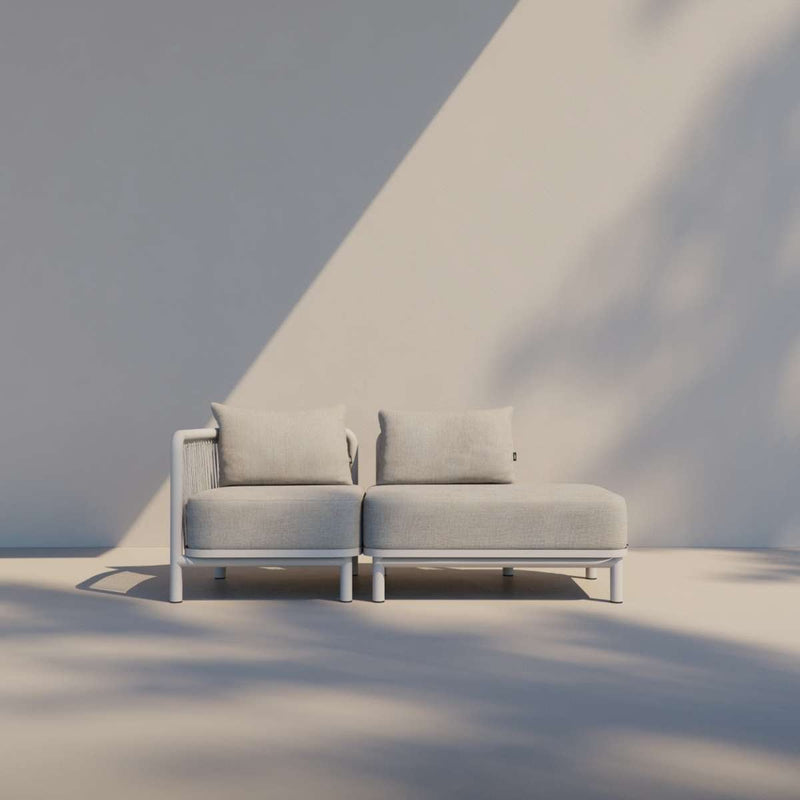 Kirra Lounge Sofa - Open end left | Kirra Lounge Sofa - Open end left - Kirra Noir | SACKit