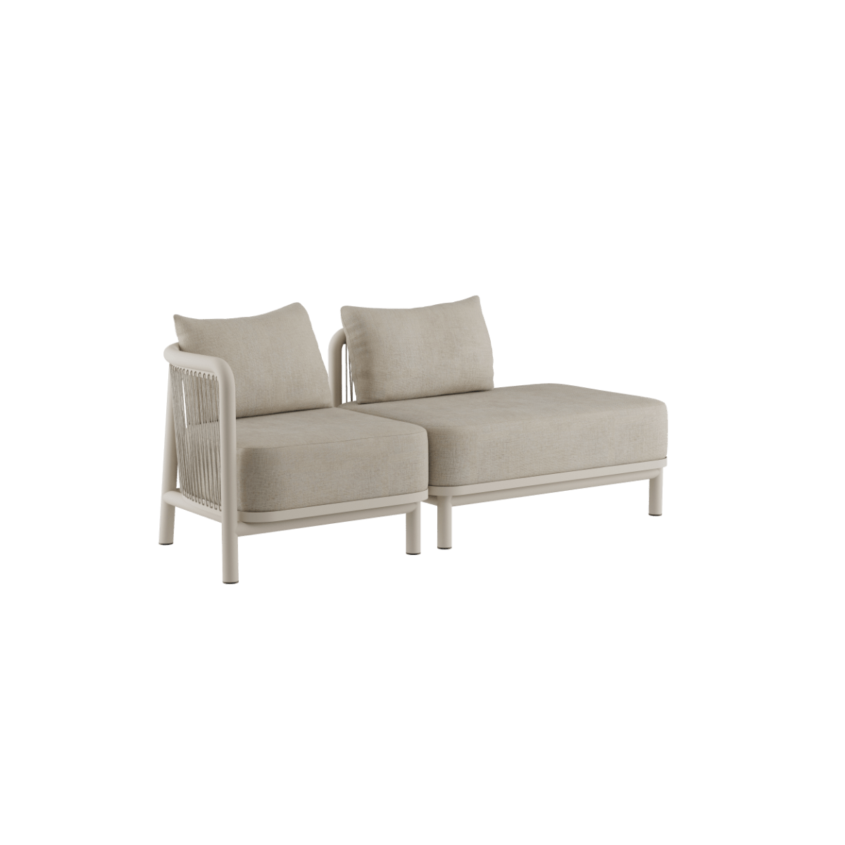  | Kirra Lounge Sofa - 2 pers. m. open end [Contract] - Venstre | SACKit