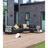 Cobana Lounge Sofa - 4 seater corner sofa | Cobana Lounge Sofa - 4 seater corner sofa - Kirra Olive Med armlæn | SACKit