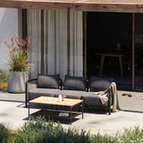 Kirra Lounge Sofa - 3 seater | Kirra Lounge Sofa - 3 seater - Kirra Noir Med puf | SACKit