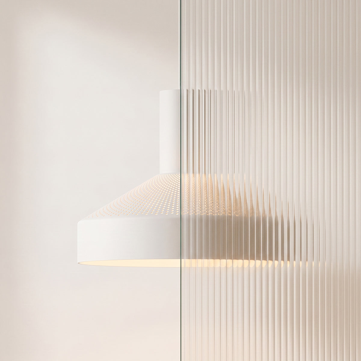 Dawn Pendant Ø25 - Indendørs pendel i perforeret aluminium