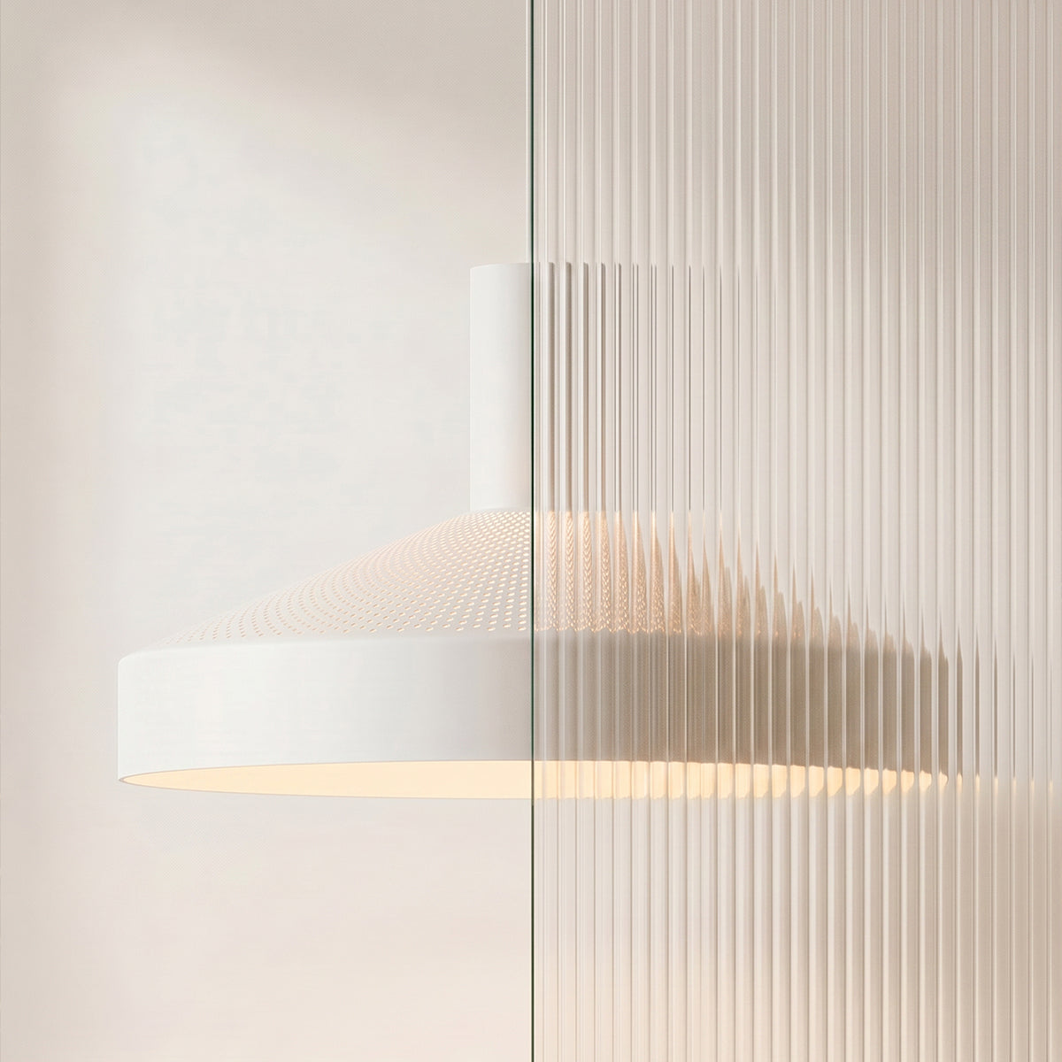 Dawn Pendant Ø40 - Indendørs pendel i perforeret aluminium