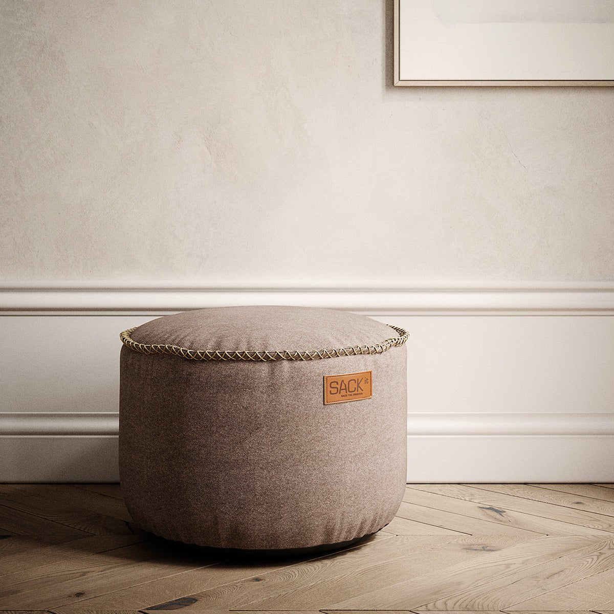  | Canvas Pouf - Canvas Sand | SACKit